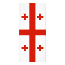 Tarjeta Publicitaria Bandera de Georgia