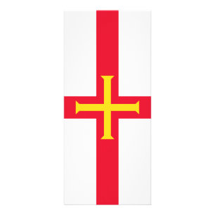 Tarjeta Publicitaria Bandera de Guernsey