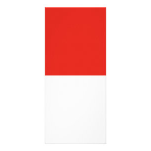 Tarjeta Publicitaria Bandera de Indonesia