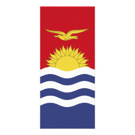 Tarjeta Publicitaria Bandera de Kiribati