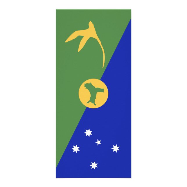 Tarjeta Publicitaria Bandera de la isla de los navidades (Frente)