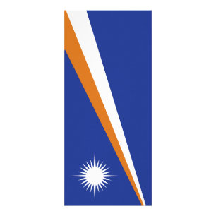 Tarjeta Publicitaria Bandera de las Islas Marshall