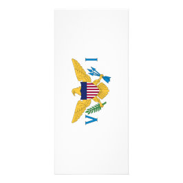 Tarjeta Publicitaria Bandera de las Islas Vírgenes de Estados Unidos