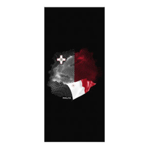 Tarjeta Publicitaria bandera de Malta