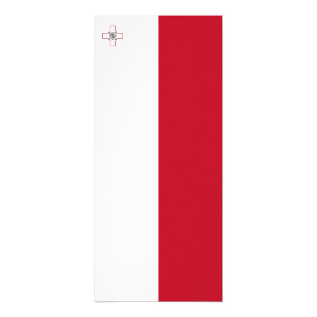 Tarjeta Publicitaria Bandera de Malta (Frente)