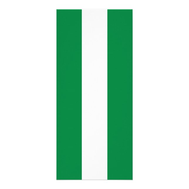 Tarjeta Publicitaria Bandera de Nigeria (Frente)