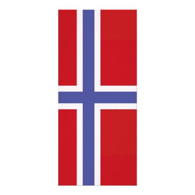 Tarjeta Publicitaria Bandera de Noruega (Frente)