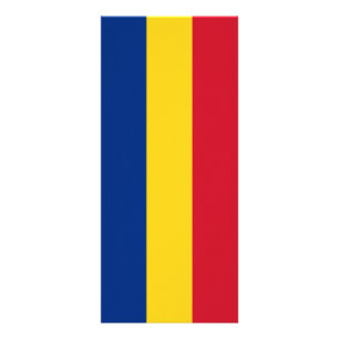 Tarjeta Publicitaria Bandera de Rumania