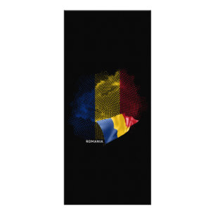 Tarjeta Publicitaria bandera de Rumania