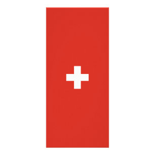 Tarjeta Publicitaria Bandera de Suiza