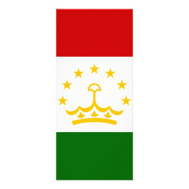 Tarjeta Publicitaria Bandera de Tayikistán