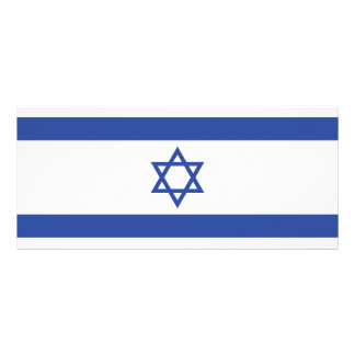 Tarjeta Publicitaria Bandera del Estado de Israel, Estrella de David Ju