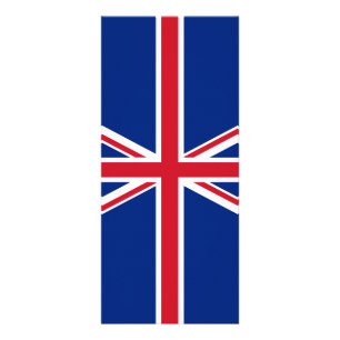 Tarjeta Publicitaria Bandera del Reino Unido
