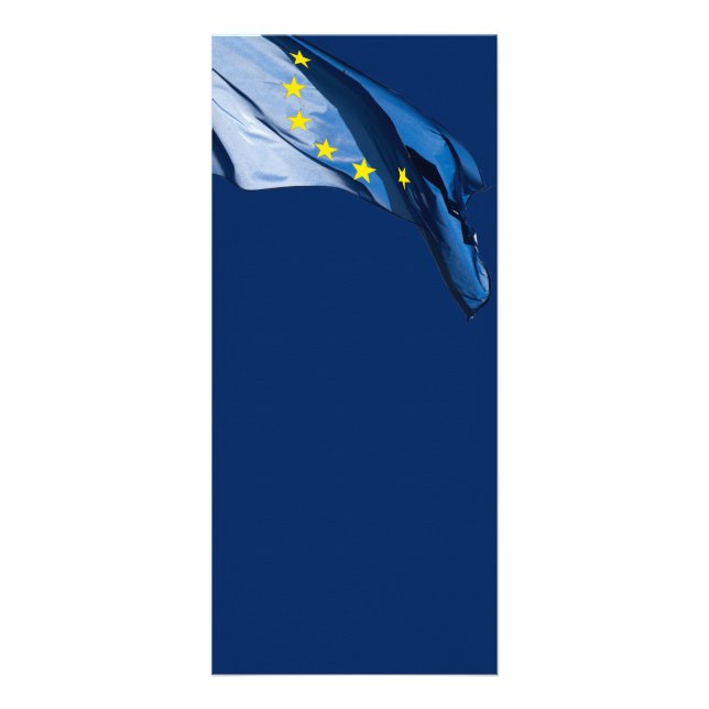 Tarjeta Publicitaria Bandera europea (Frente)