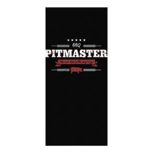 Tarjeta Publicitaria Barbacoa   BBQ Pitmaster Bajo Y Lento Es Una Forma