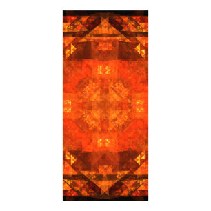 Tarjeta Publicitaria Bendición Abstract Art Rack Card