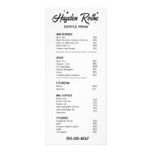 Blanco y Negro  Caligrafía Retro y Estrellas