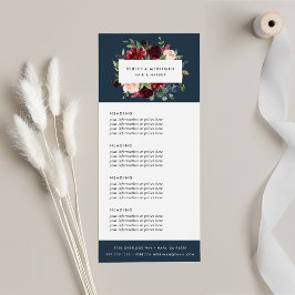 Tarjeta Publicitaria Bloom radiante | Precios o servicios