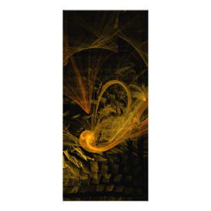 Tarjeta Publicitaria Breaking Point Abstract Art Rack Card