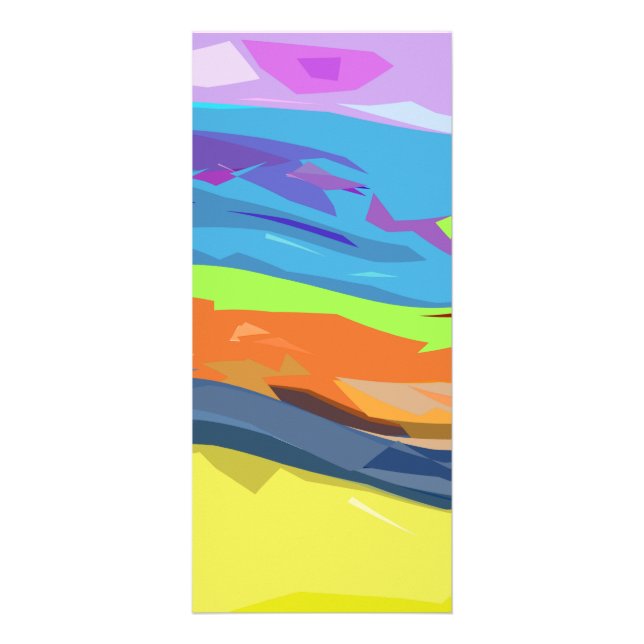 Tarjeta Publicitaria Caída de agua fría (Frente)