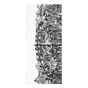 Tarjeta Publicitaria capital de Constantinopla del Imperio Romano