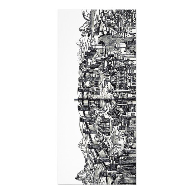 Tarjeta Publicitaria capital de Constantinopla del Imperio Romano (Frente)