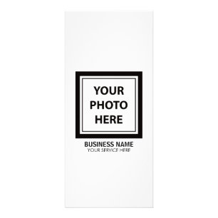 Tarjeta Publicitaria Cargar foto de imagen y añadir texto - Personaliza