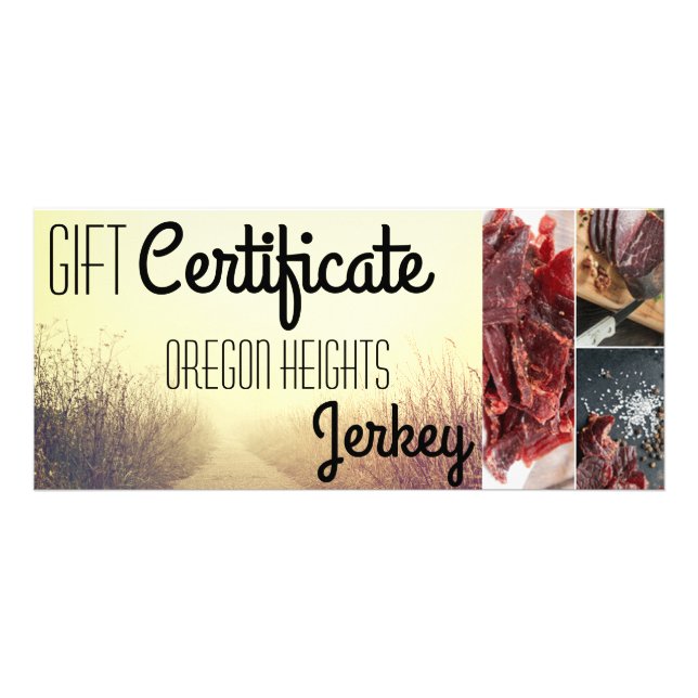 Tarjeta Publicitaria Carretera Sunrise de 25 Pack Business Gift Certifi (Frente)