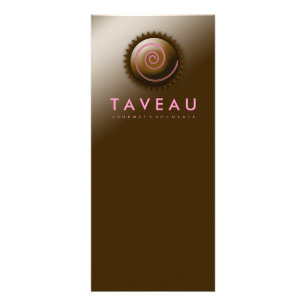 Tarjeta Publicitaria Chocolate gastrónomo exclusivo 311