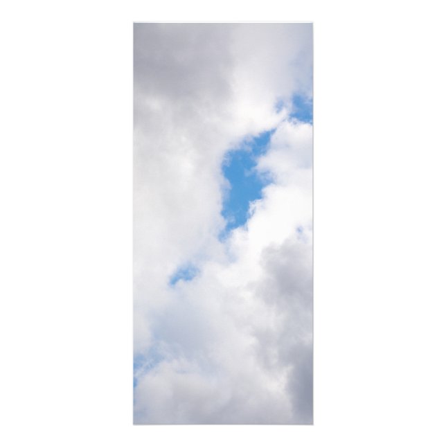 Tarjeta Publicitaria Cielo nublado (Frente)