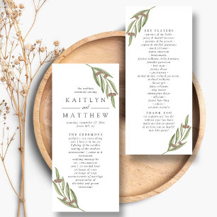 Tarjeta Publicitaria Colección de Bodas de bifurcación de aceitunas - P
