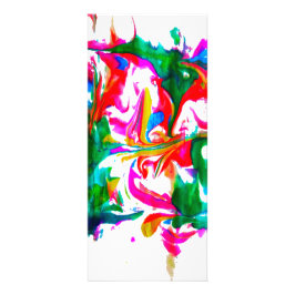 Tarjeta Publicitaria Colores locos