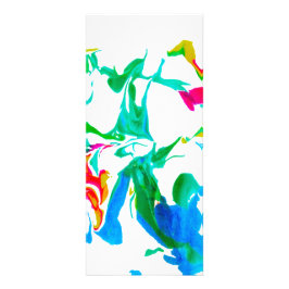 Tarjeta Publicitaria Coloridas telarañas