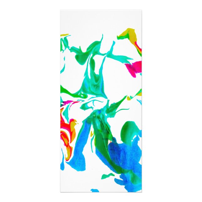 Tarjeta Publicitaria Coloridas telarañas (Frente)