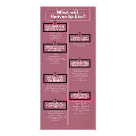 Tarjeta Publicitaria ¿Cómo será el cielo?