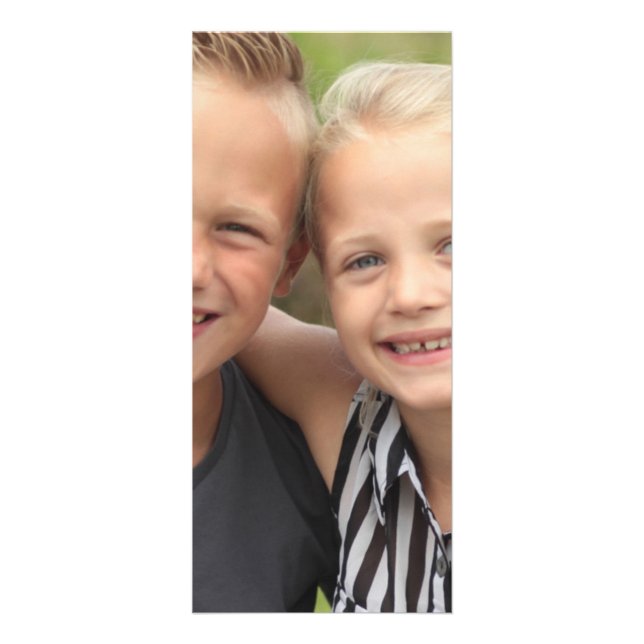 Tarjeta Publicitaria Crea tu propia foto (Frente)