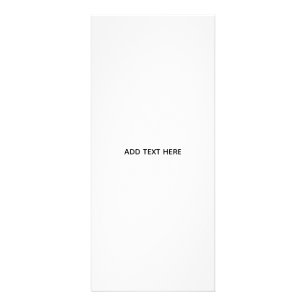 Tarjeta Publicitaria Crea tu propio blanco
