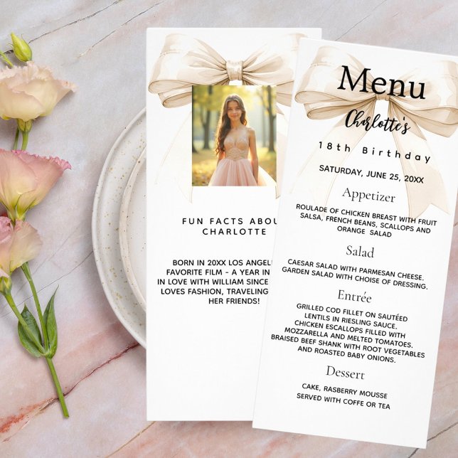 Tarjeta Publicitaria Cream beige foto diversión hechos de la imagen del (Subido por el creador)