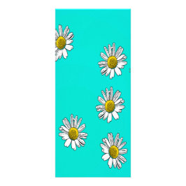 Tarjeta Publicitaria Daisies dibujado