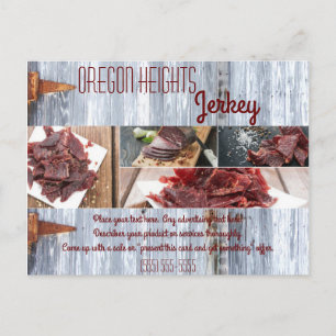 Tarjeta publicitaria de negocios Barn de madera de