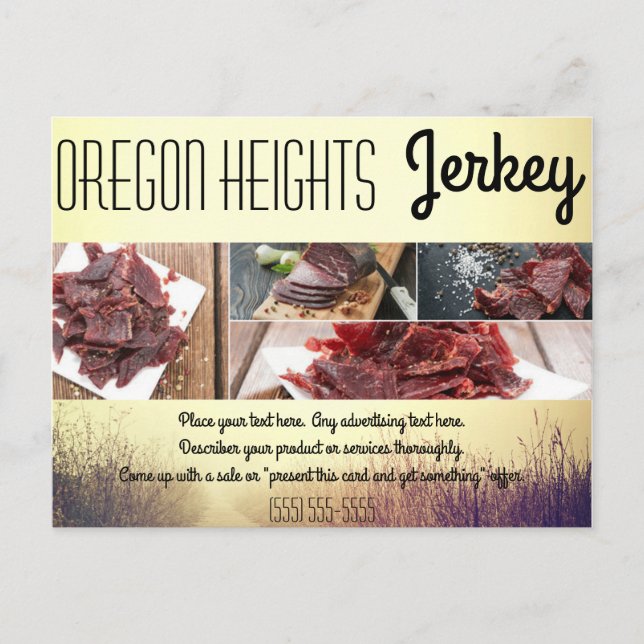 Tarjeta publicitaria de negocios Sunrise Pathway W (Anverso)