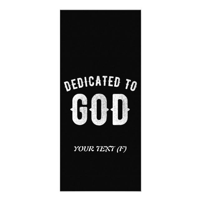 TARJETA PUBLICITARIA DEDICADO A DIOS PERSONALIZABLE GUAY TEXTO BLANCO (Frente)