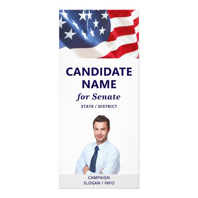 Tarjeta Publicitaria Democratic 2026 Political Campaign Canvassing Tool (Frente)