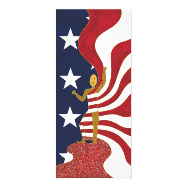 Tarjeta Publicitaria ¿Dónde está Nuestro Esplendor Americano? -Tarjetas (Atrás)