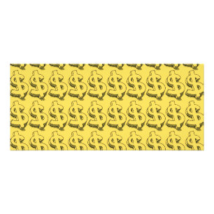 Tarjeta Publicitaria dorado