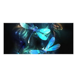 Tarjeta Publicitaria Dragonflies