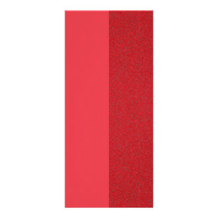 Tarjeta Publicitaria Dual Finish 4″×9″ Red Vertical Rack Card (Personal