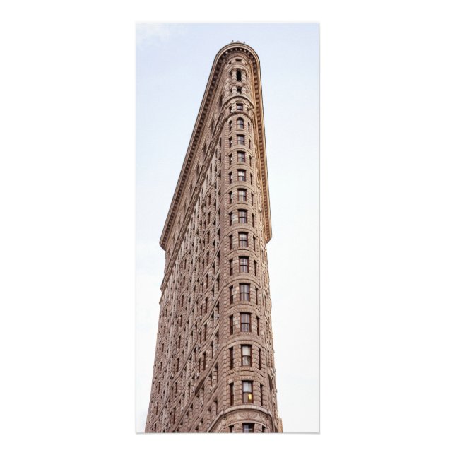 Tarjeta Publicitaria Edificio Flatiron Nueva York (Frente)