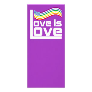 Tarjeta Publicitaria El amor es amor