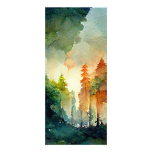 Tarjeta Publicitaria El bosque (naturaleza)